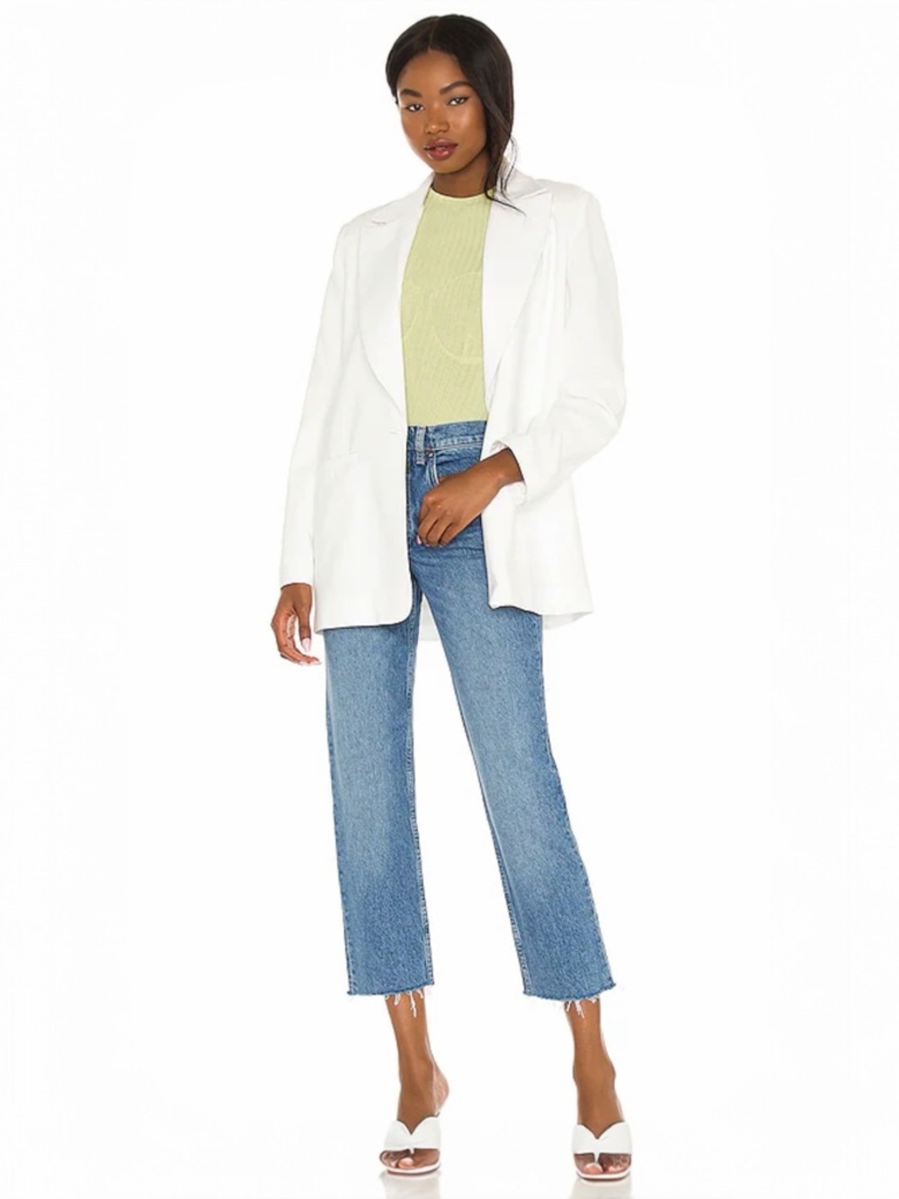 BOYISH • The Tommy Stretch High Rise Straight Jeans in The Fire Within